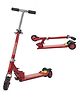 Zyamalox Versatile Heights: Sturdy red 3-Wheel Kick Scooter for Kids with Adjustable Height and Enhanced Durability for Safe and Enjoyable Riding (Red)