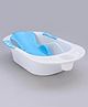 Zyamalox Safe and Fun  baby bath tub with sling for Newborns to Toddlers: Enjoyable Bathing for Ages 0-3 Anti-Slip Infant bath tub for kids