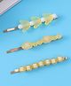 Pine Kids Hair Pins And Clips Pack of 3 - Yellow