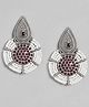 Abdesigns Glamorous High Quality German Silver Earrings - 30g