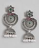 Abdesigns Glamorous High Quality German Silver Earrings - 30g