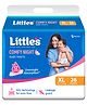 Little's Baby Diapers XL Size (Extra Large) Pants Style | 12-17 kg | 26 Count | Comfy Night Baby Diaper Pants with Leakage Guard & Upto 12 Hours Absorption (26 Count, Pack of 1)