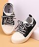 Cute Walk by Babyhug Lace Up Causal Shoes - Black