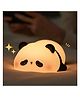 SCHOOLISH lying flat panda night light panda sleep lamp animal lamp Cute Light Up Panda silicone LED Nightlight for Creative Gift- PACK OF 1