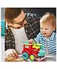 Sanjary Battery Operated Train with Light Sound & Bubbles Toy for Kids - Color & Design May Vary