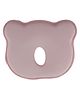 Passion Petals Memory Foam Baby Heading Shape Pillow Head Neck Support Pillow for Car Seat  Infants, Kids -Washable IIPrevent Flat Head - Pink