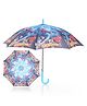 John's Umbrella  Spiderman Print Straight Umbrella with J Curve Handle - Multicolor (Handle Colour May Vary)