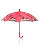 John's Umbrella  Spiderman Print Straight Umbrella with J Curve Handle - Multicolor