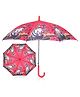 John's Umbrella  Spiderman Print Straight Umbrella with J Curve Handle - Multicolor