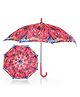 John's Umbrella  Spiderman Print Straight Umbrella with J Curve Handle - Multicolor