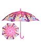 John's Umbrella  Disney Princess Print Straight Umbrella with J Curve Handle - Multicolor