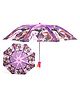 John's Umbrella  Disney Frozen  Print 2 Fold Straight Umbrella with Whistle - Multicolor