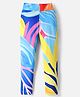 Pine Active Knit Full Length Super Stretch Leggings With Abstract Print - Multicolor