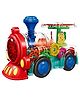 VELLIQUE Gear Display Transparent Gear Bump & Go Function Vehicle Toy for Kids 360 Degree Rotating Concept Racing with Lights and Sound Battery Operated Train Loco Engine Toy