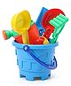 VELLIQUE Beach Fun Toys Set of 8 Pieces (Color May Vary)