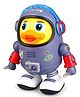VELLIQUE Baby Duck Toy Musical Interactive Duck Toy Electric Toys With Lights and Sounds Dancing Robot With Space Elements Designed for Infants Babies, Kids - Color May Vary