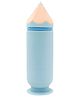 VELLIQUE Unique Pencil Shape Pencil Pouch with Suction Bottom for Kids 1 Piece - Light Blue Color