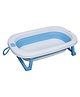 Kiddery Baby bathtub with Drain Hole for up to 03 Years - Blue