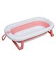 Kiddery Baby Bath Tub with Drain Hole for up to 03 Years - Pink