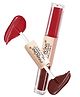 Pinkline 2 IN 1 Waterproof Long Lasting Professional Creamy Matte Lipstick (Espresso, 6 ml)