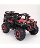 JNCreations Monster Wheel 4X4 BQ 2188 Kids Battery Operated Ride on Jeep -Red