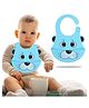 Bembika Adjustable Feeding Bib: Apron for Baby Feeding, Perfect for New Born Babies (0-6 Months) and Infants (6-12 Months) - Compact, Stylish, and Essential for Mess-Free Meal Times(Blue Tiger Fandou)