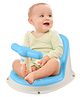 Bembika Baby Bath Essential Premium Baby Bather for Newborns and Toddlers Stylish Baby Bath Seat and Bath Tub Seat Perfect Shower Bench and Learning Chair for Your Little One (Sky Blue)