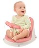 Bembika Baby Bath Essential Premium Baby Bather for Newborns and Toddlers Stylish Baby Bath Seat and Bath Tub Seat Perfect Shower Bench and Learning Chair for Your Little One (Cute Pink)