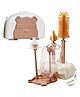 Bembika Baby Bottle Brushes: The Ultimate Bottle Brush Set For Your Baby'S Feeding Bottle Brush And Nipple Cleaner Brush Needs Milk Coffee Color-Portable 8-Piece Set