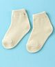 Model Winterwear Solid Colour Socks - White