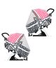 Bembika Baby Stroller Mosquito Net - The Ultimate Mosquito Net for Kids, Perfect Pram Net Cover, Ideal Mosquito Net for Baby Strollers and Prams, Compact and Stylish in Nature