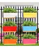 Ecofynd Apollo Balcony Railing Planter