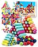 NEGOCIO Magnetic Building Sticks Blocks Kids Toys, Learning Sticks and Balls, Activities Toys for Toddlers, Educational Magnet Building Blocks,Kids Toys for 3+ Year Old Gifts - 64 PCS