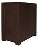 Cello Novelty Compact Plastic Shoe Rack  Shelves I- Brown