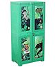 Cello Novelty Big Mowgli Plastic Cupboard With 3 Shelves  Green