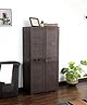 Cello Novelty Big Plastic 2 Door Cupboard, Brown