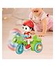 Sanjary Battery Operated Cool Tricycle Rotatable Push Pull Stunt Cycling Toys - Exquisite Stunt Performance Vehicle Fun For Kids -Color & Design May Vary