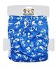 Abracadabra Reusable Diaper With Liner Anchor Print - Blue