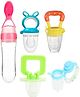 Sparkle Joy Baby Fruit Feeder Pacifier Silicone Baby Food Dispensing Spoon 90 ml Fruit Teether- Multicolor