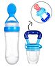 Sparkle Joy Fruit And Food Nibbler & Feeder Pack Of 2- Blue