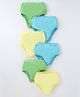 John Cotton Knit Solid Colour Panties Pack Of 6 (Colour May Vary)