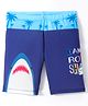 Bosky Swimwear Shark Print Swimming Trunk - Multicolor