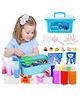 AKN TOYS Magic Water ELF Toy Kit, Creative 3D Magic Gels DIY Fun Puzzle 10 Shape Mold Handmade Water Beads Elves Toy, DIY Sea Life Creature Toys (Color May Vary)