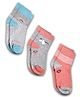 DOLLAR Pack of 3 Striped Socks - Multi Colour
