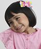 Arendelle Bow & Pom Pom Detailed Alligator Clip - Multi Colour