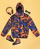 YU by Pantaloons Full Sleeves Camouflage Printed Hooded Jacket - Multi Colour