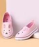 Cute Walk by Babyhug Slip on Casual Shoes with Kitty Print- Pink