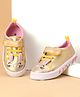 Cute Walk by Babyhug Shoes Kitty Print with Velcro Closure - Gold
