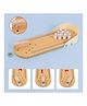 Urbane Chic Mini Bowling Set, Wooden Tabletop Bowling Game Desk Toys Desktop Bowling -Multicolor
