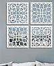 Homscape Traditional Arabic Wooden Mirror Wall Art
